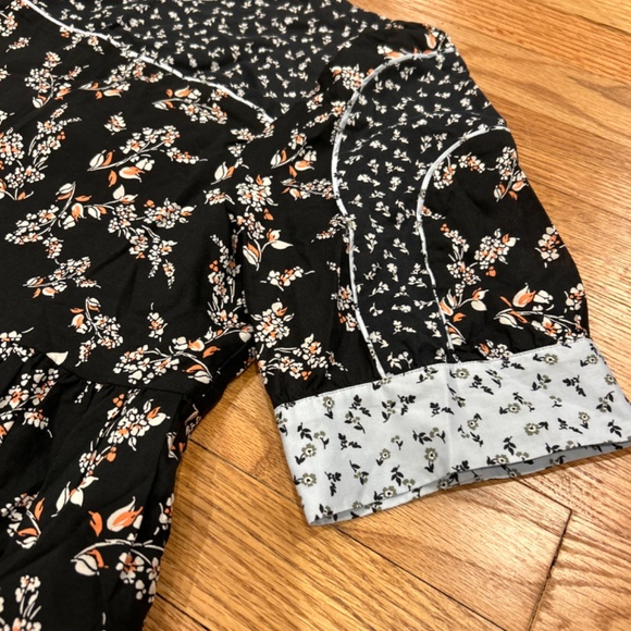 Ann Taylor Mixed Media Shift Dress Size Medium - Picture 4 of 5